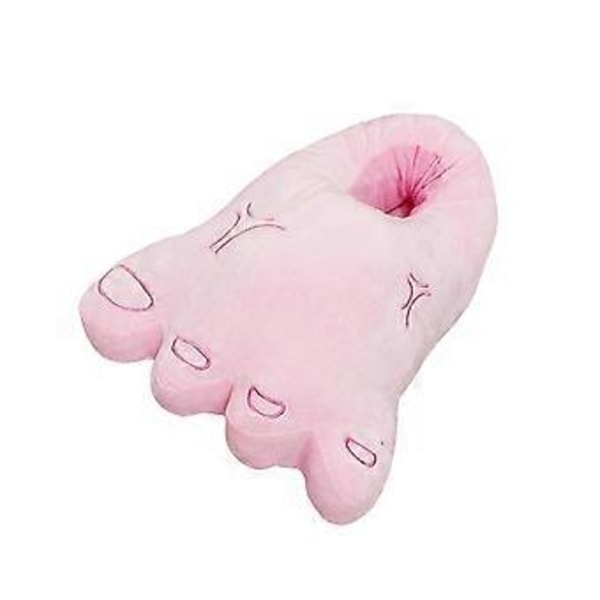 Varma Tofflor Sovrum Plyschskor (stora fötter Rosa) big feet Pink