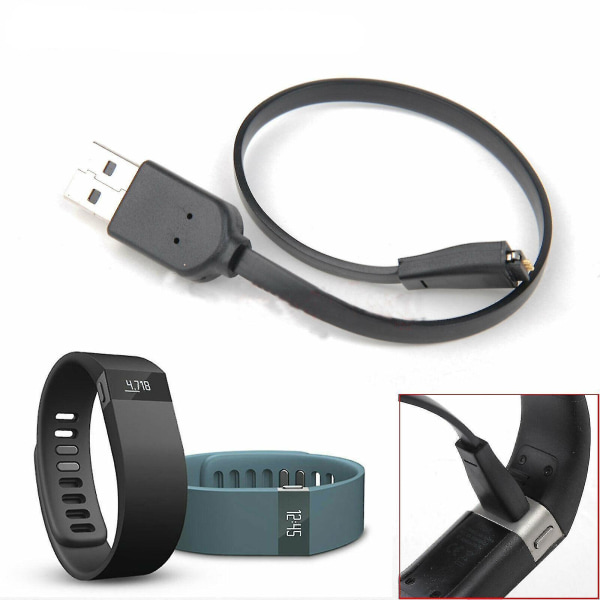 USB laddkabelsladd för Fitbit Charge/force Band Armband Armbandsladdare
