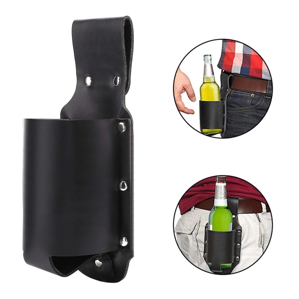 Beer Holster, Beer Holster For Attaching To The Belt