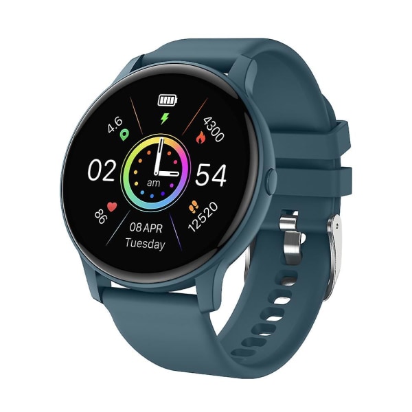 S32 Smart Watch Ny rund skärm Hälsosam puls Sömnövervakning Ip68 Vattentät Bluetooth Blå
