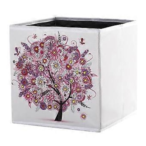5D DIY diamantmaleri Opbevaringsboks Rejse Krystalbeholder Etui Organisatorer Diamantbroderi Håndværk Jul Bryllup Fest Fødselsdagsgaver(C) C