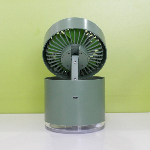USB mini liten fläkt desktop aromaterapi maskin turbo hopfällbar spray luftkylare
