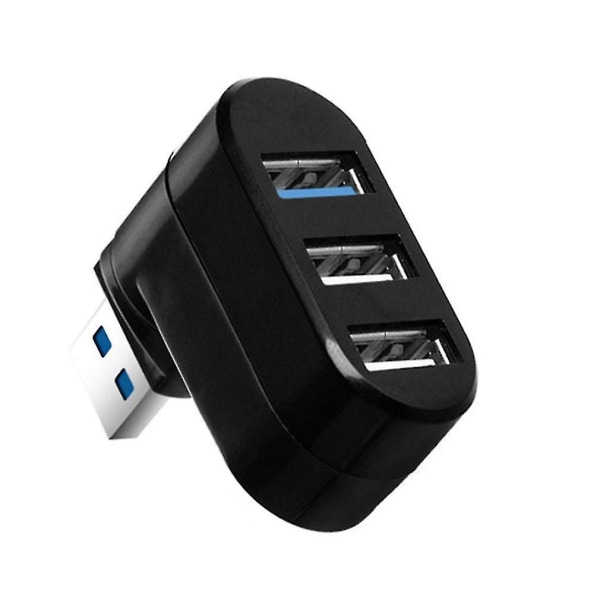 Mini 3-ports USB 3.0 Hub - Hurtig dataoverførsel Splitter Box Adapter til PC Laptop USB Hub 3/6 Port USB Hub