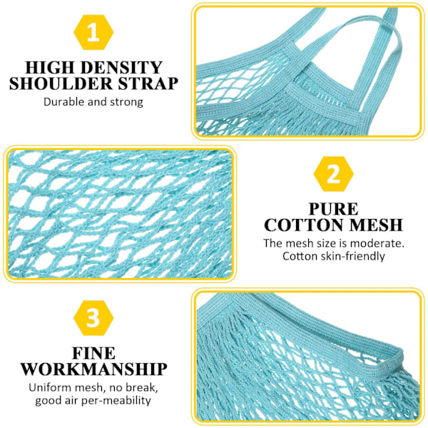 Shopper netindkøbspose (12 stk.)