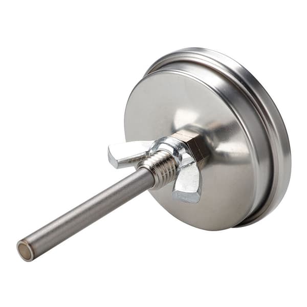Grilltermometer i rustfritt stål, termometer for grill, pizzaovner, 75-300℉, 150-600℉