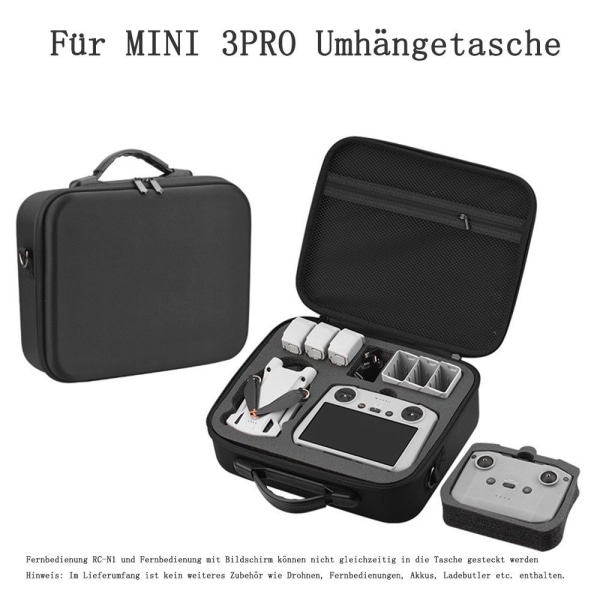 Drone-veske hardcase for DJI Mini 3 Pro, egnet for DJI RC