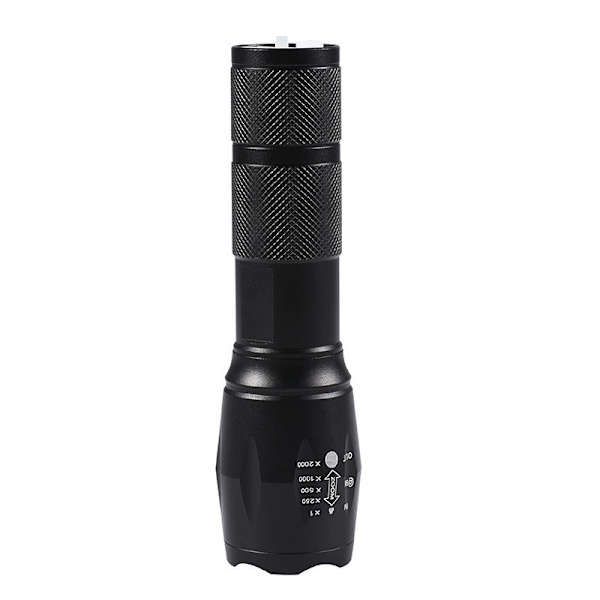 UV-taskulamppu, 2-in-1 LED-taskulamppu UV-lamppu, 500 lumenia 4 tilaa Blac