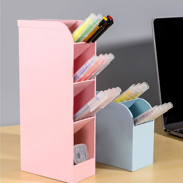 4 stk pennholder-arrangør, multifunksjonell pennholder, pennholder