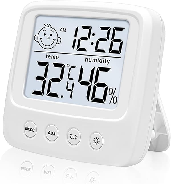 Inomhus termometer digital hygrometer, hög noggrannhet temperatur