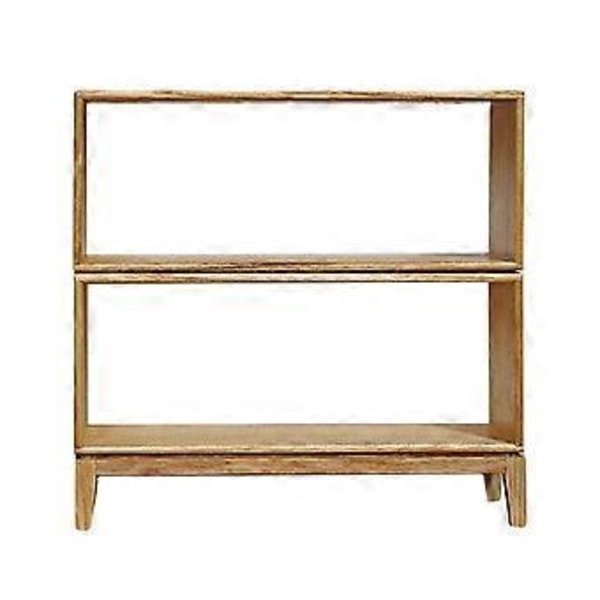 Nukkekodin Pienoiskalusteet Nukkekodin Kaappi Puinen Kaksikerroksinen DIY A(S Tyyli D)