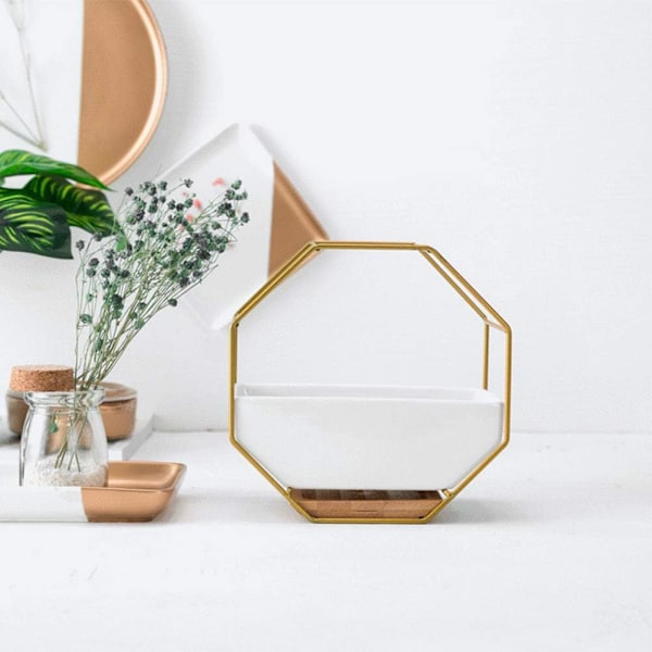 Blomkrukeöverdrag, Blomkruka, Väggblomkruka Geometrisk Suckulent