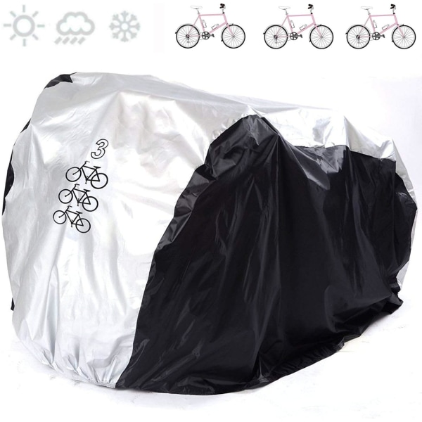 Cover Anti-UV-skydd Dammtåligt vattentätt regn för cykel Cykel Cykel cover Road Mountain Vattentätt cover（L）