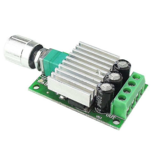 12v/24v 10a Pwm Dc Motor Speed Controller - Justerbar Hastighetsregulator Dimmer