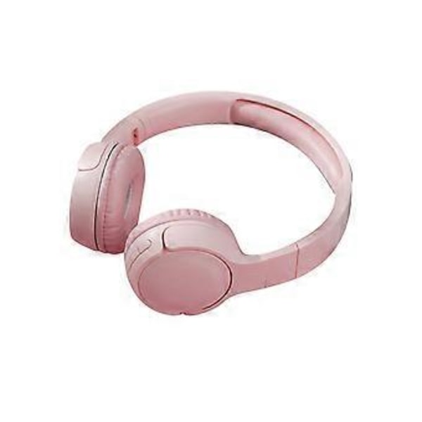 Bluetooth 5.0 Hörlurar Trådlöst Over Ear Headset Stereo Headset - Rosa