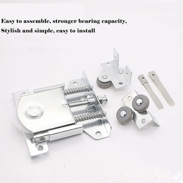 Skabedørsskydedøre Nylon Skydedørruller Caster Slid