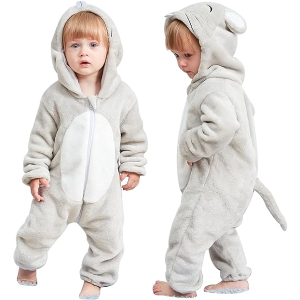 Suitable for height 70cm Unisex Winter Baby Onesies 3-36 Months