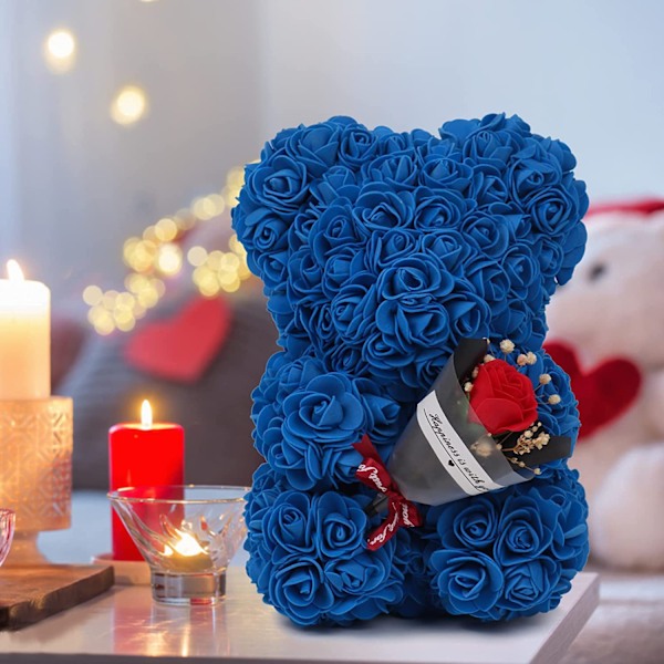 Valentinsdagspresent, Rosbjörn, Evig Ros. Valentinsdagspresent, Födelsedagspresent, Svart