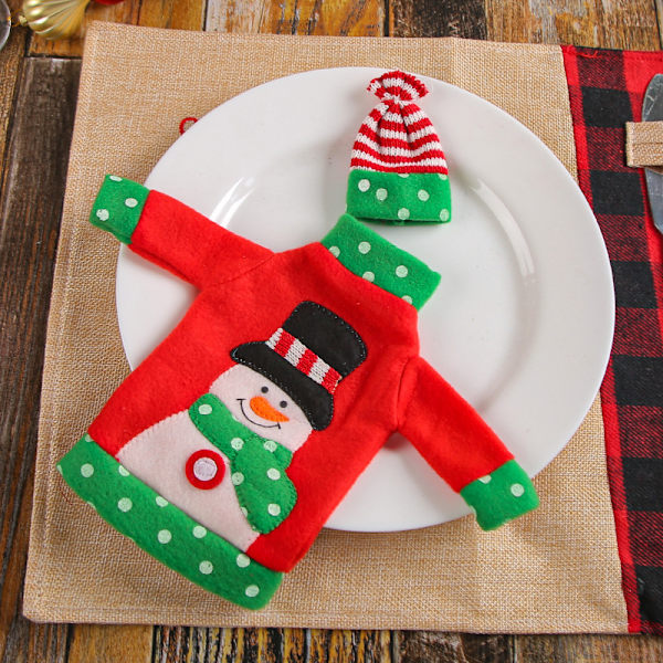 1 x Jultomte vinflaskeset
