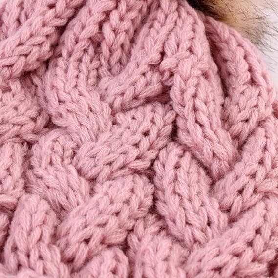 2-pack mössa mamma-bebis matchande mössa vinter varmare