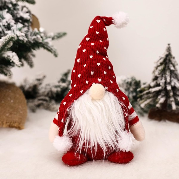 Jultomte Dekorationer, Jultomte Plyschdockor med Lång Hatt
