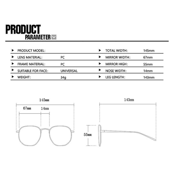 Klassiska siamesiska överdimensionerade solglasögon Uv400 Trendig One Piece Design Retro solglasögon för kvinnor män（B）