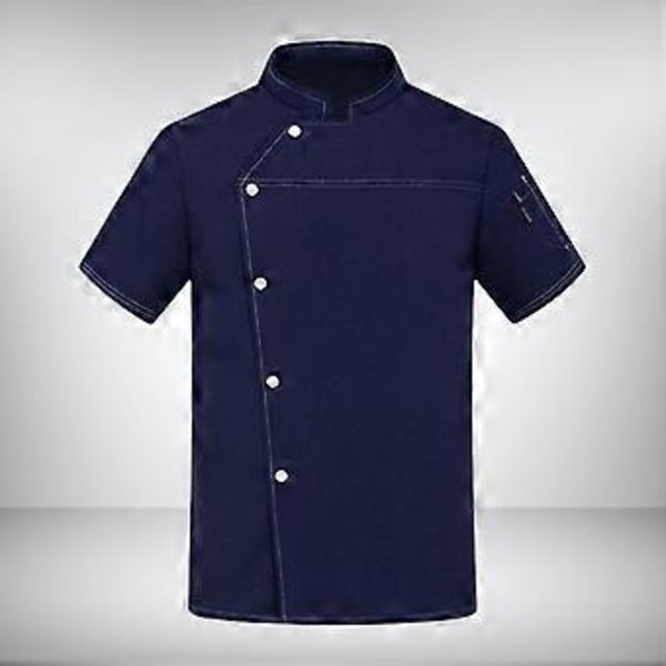 Kockrocka Kockkläder Servitör Servitris Kläder Uniform för Restaurang Matservering Pub (XL) XL