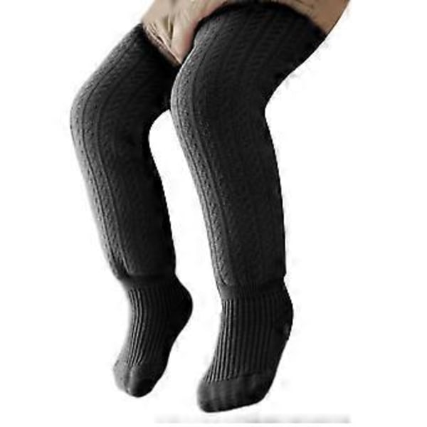 Baby Girl Bomullsstrumpbyxor med Halkfria Suler Spädbarns Vinterbenkläder Designade för Komfort & Säkerhet I Olika Miljöer Svart L Black L