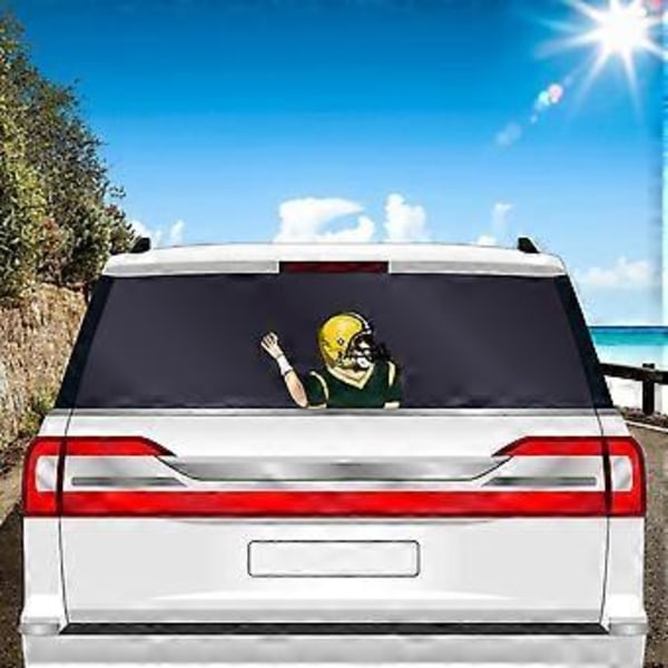 Football Quarterback Vindusviskerklistremerker Bil Vindusviskerklistremerker Bil Bilklistremerker 241159Grønn Green
