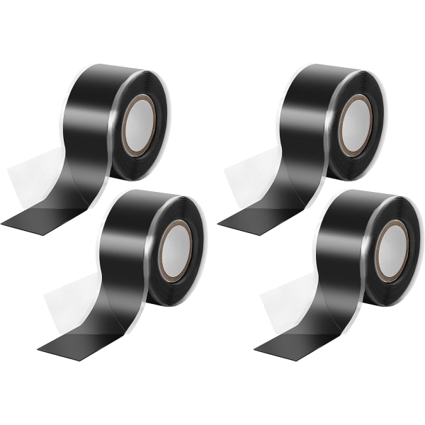 4x 3m self-amalgamating silicone tape, silicone tape repair tape,