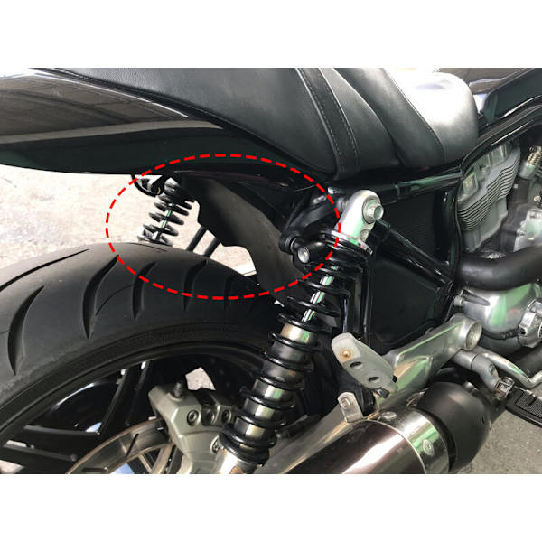 4 stk. par af Mini LED Motorcykel Retro Blinklys Metal Blinke