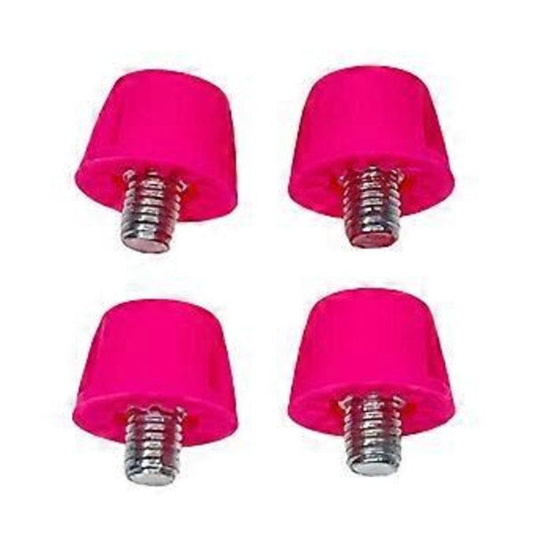 12 stk./pakke Fotballsko Knotter for Voksne Gutt Jente Barn Sko Fotball Knotter Erstatning Sikkerhetsplast Fotball Knotter Mursteinsrød Brick red 10mm