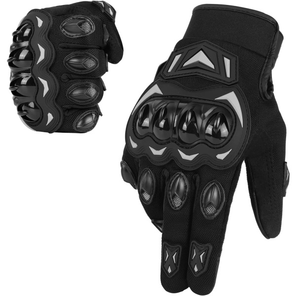 L-Motorcycle Gloves Kosketusnäyttö Full Finger -hyväksytty moottoripyörä