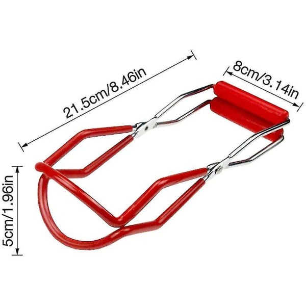 Glassløfter, Mason Jar Lifter Tongs, Glassløfter Gripping Tongs