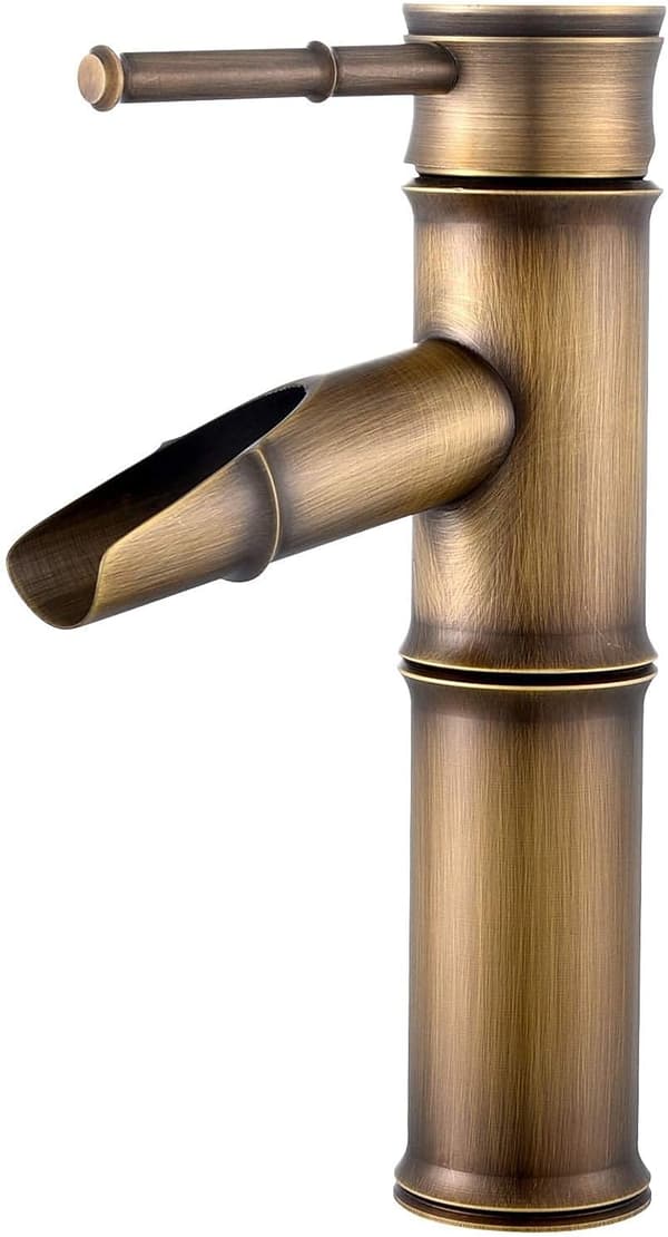 Badekarbatteri - Vannfallsmikser, Messing Vannfallsbad S