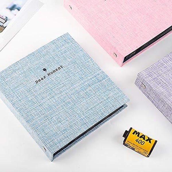 100 lommer Mini Film Album (64 X 90 Mm) For Fujifilm Instax Mini Instant Film (54 X 86 Mm) / Polaroid Zink Foto (Grønn)