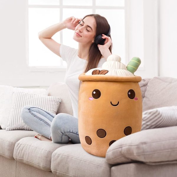 Boba Plush Leketoy Myk Te Kosedyr Kosedukke Melkete C