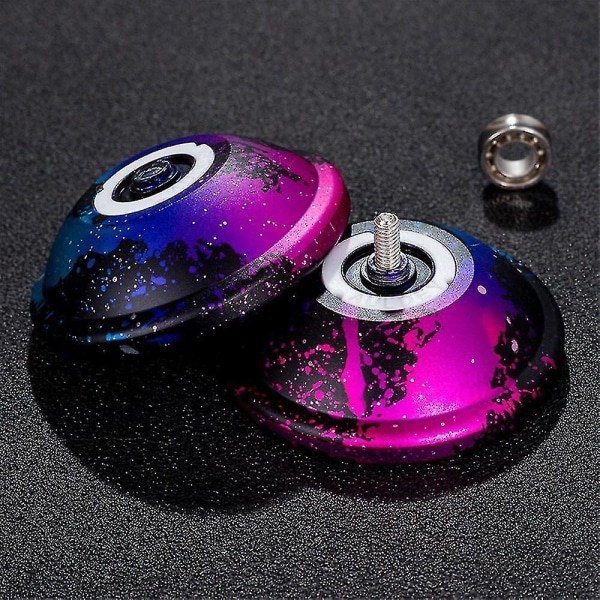 Aresyoyo Noas Professional 1a3a5a Galaxy Metal Yoyo Anti-fall slitstark Yo-yo X6w3