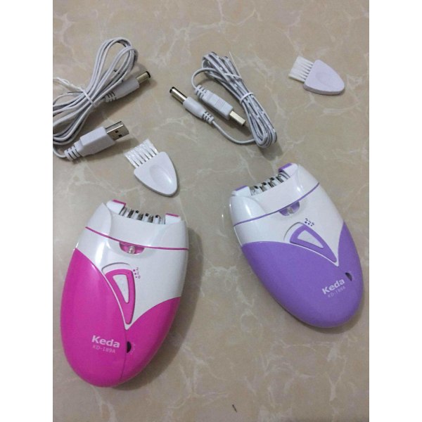 Epilator, 2 hastigheter -189A Elektrisk epilator Laddningsbar USB-kabel för