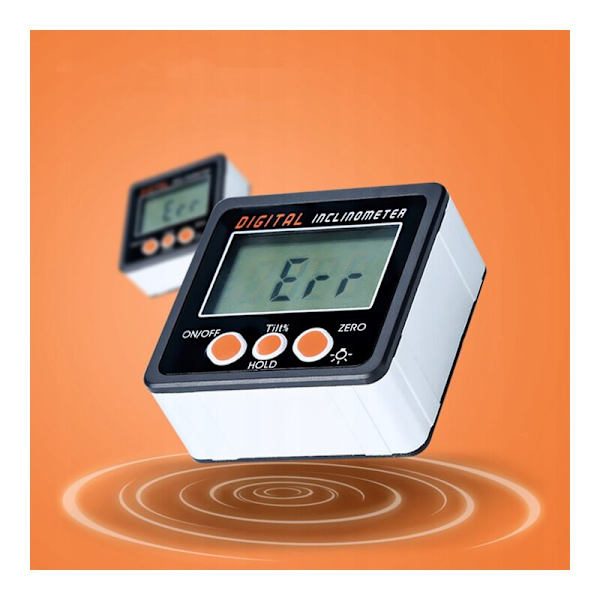 Inclinometer, IP54 Præcision Elektronisk Digital Display, Vinkelmåler
