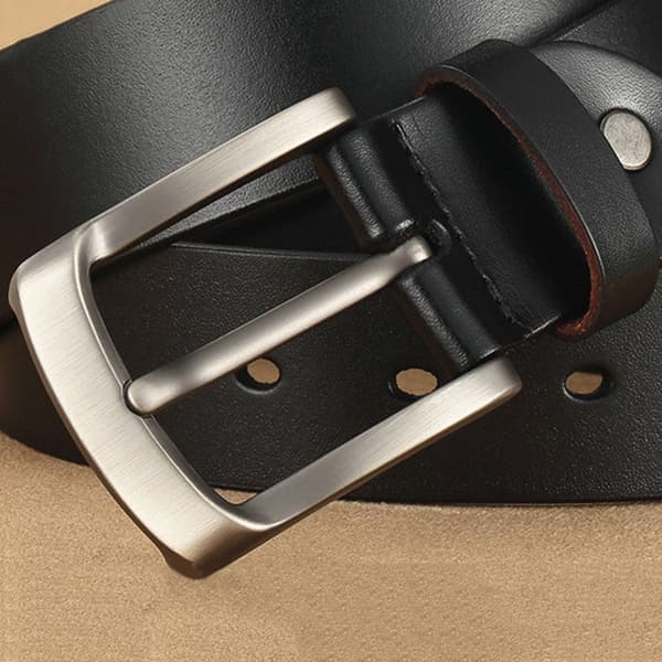 Vyö miesten täysinahkavyö 38 mm leveä