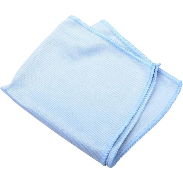 8Pcs 30 x 30cm Microfiber Cleaning Cloth Towels for Windows Mirro