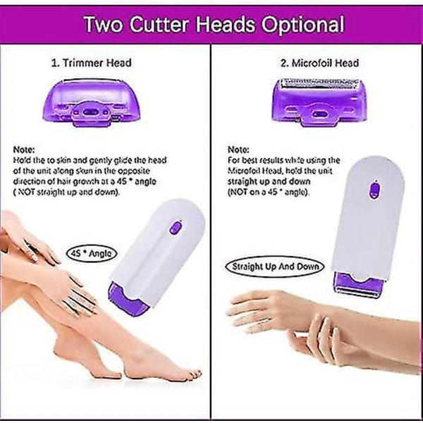 Keskittyminen Silky Smooth Hair Eraser2023 Uusi Silky Smooth Hair Eraser Kiputon Karvanpoisto Kaikille Kehon Osille