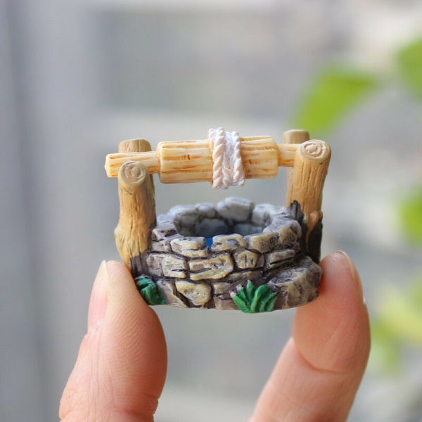 Eventyrhave Miniature Tilbehør Retro Multicolor Brøndhus Fa