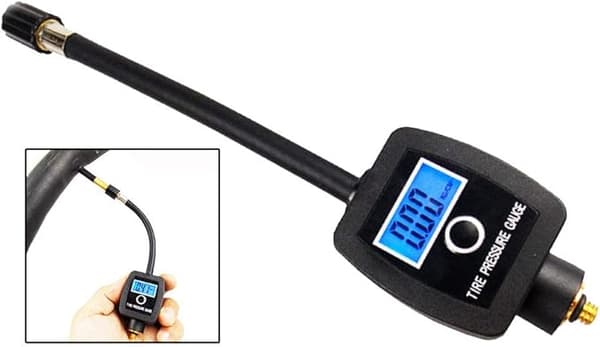 Digitalt däcktrycksmätare Mini digitalt mått Bi