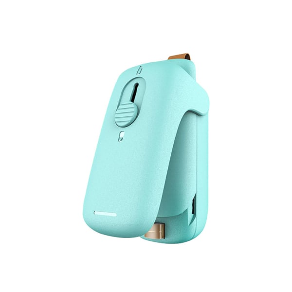 Mini Bag Sealer, Handhållen Thermal Vacuum Sealer, 2 i 1 Heat Sea