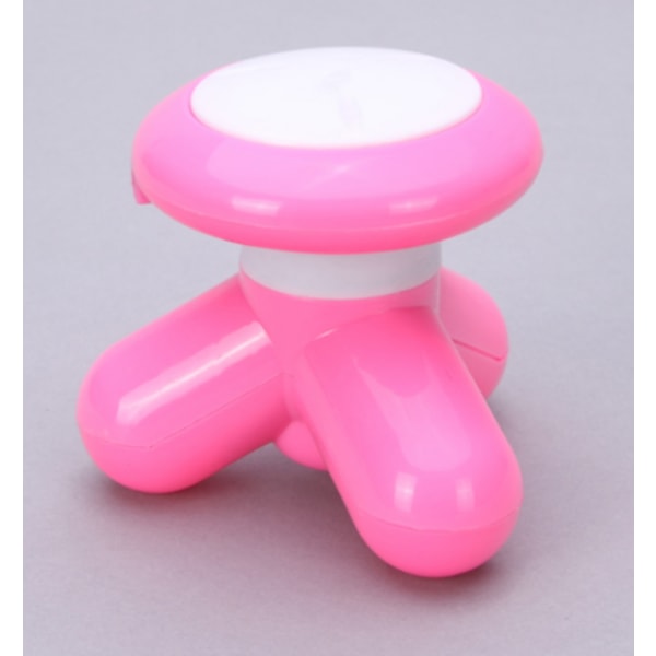 Pink, mini massager, vibrationsmassager, trekantet stativ massag