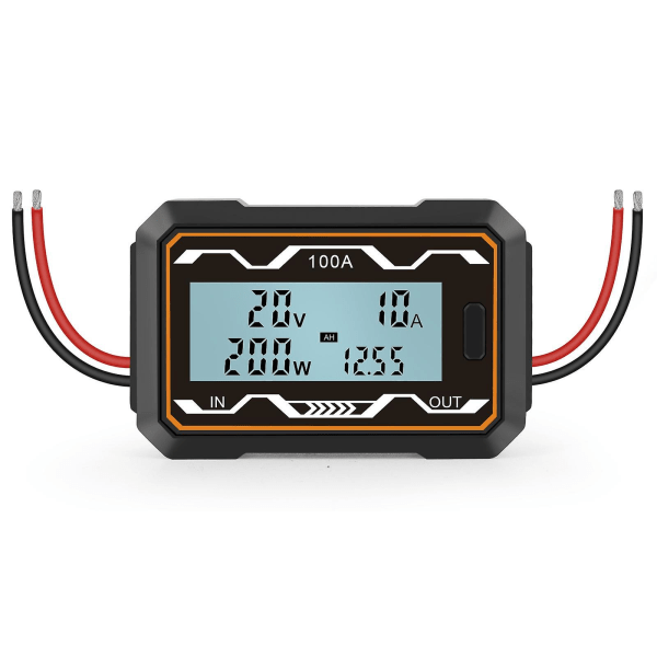 DC 20V 100A Voltmeter Ammeter LED Digital Voltmätare Mätare, DC Strömförsörjningsmätare Voltmeter Ammeter Strömförsörjningsmätare Testare