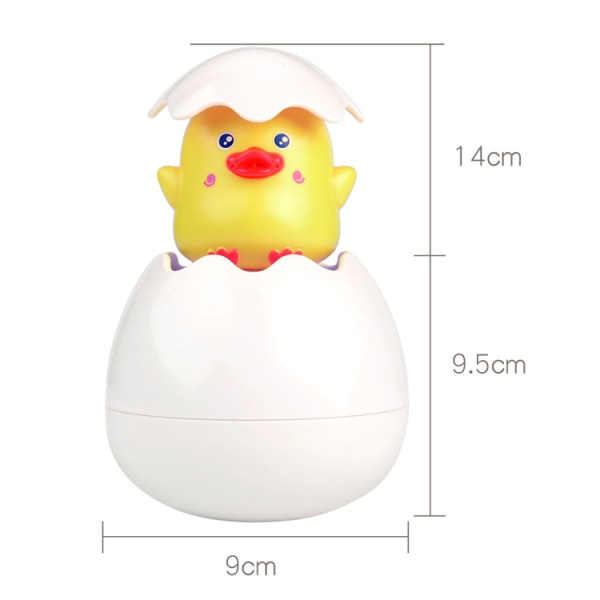 Bedårende badelegetøj til småbørn og børn (YB1768D Duckling Splash Eggs * 3stk)