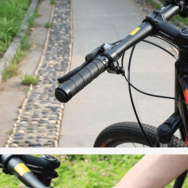 Sort cykelstyr i sort