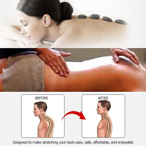 Ryggsträckare Ryggmassageapparater, Ryggsträckare Magisk Sträckare Passform
